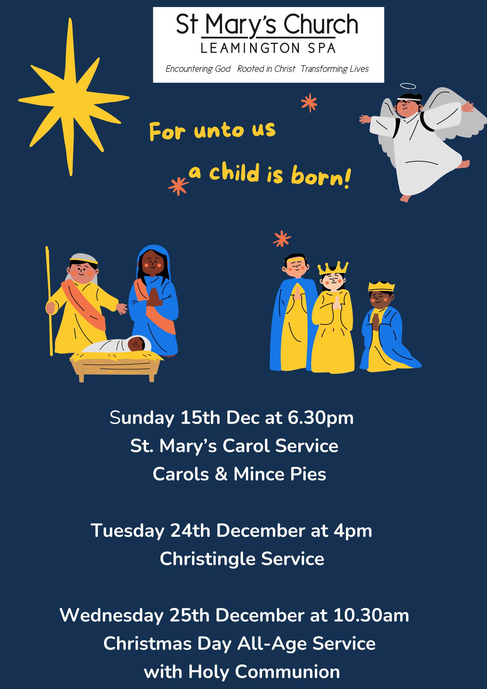 St. Mary’s Christmas Poster